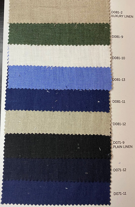 Linen-cashmere-denim fabric