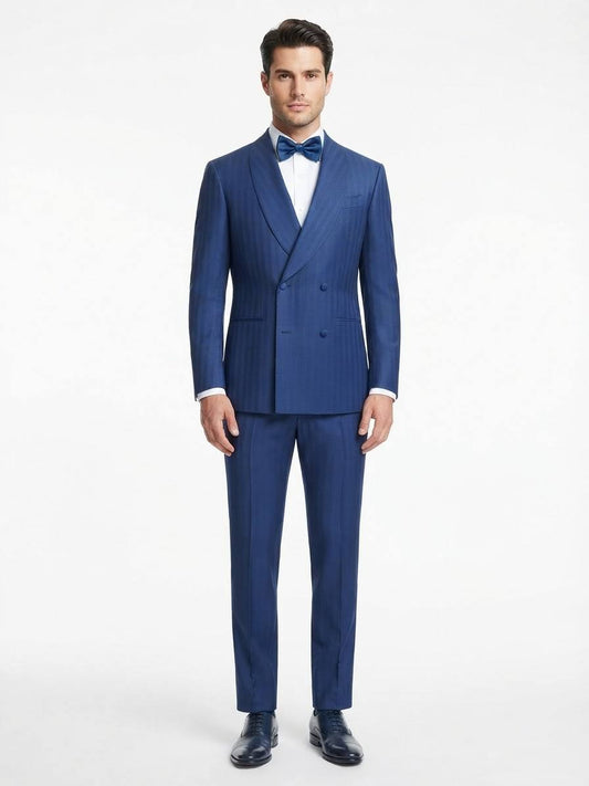 Vietri - Veste croisée à revers châle et fermeture boutonnée basse
