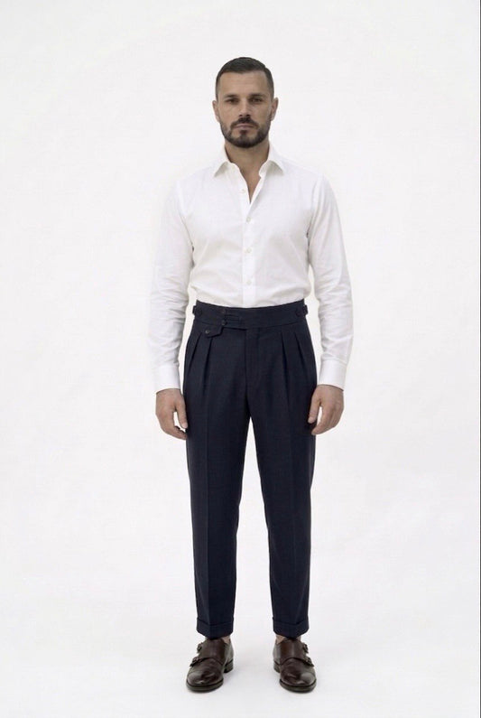 Capri - Pantalone cintura a forchetta