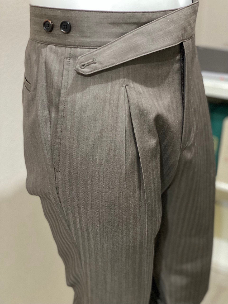 Ischia - Pantalone con cintura prolungata