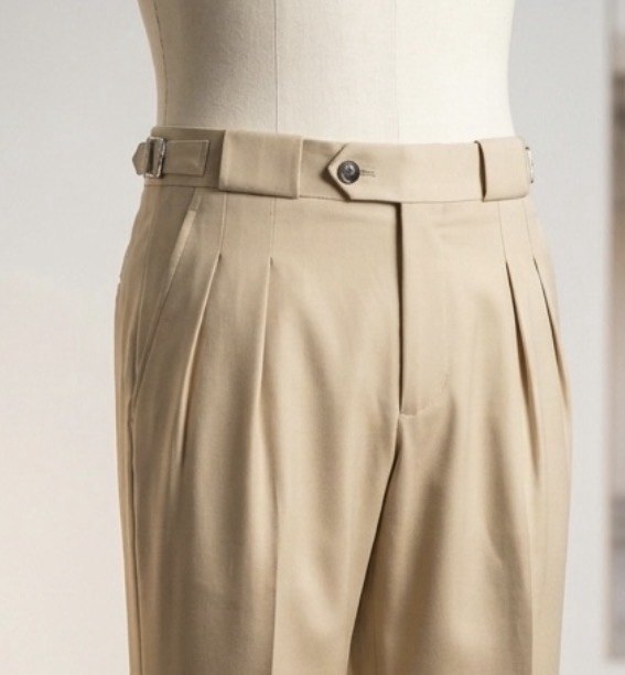 Miseno - Pantalone vita alta con cinturino