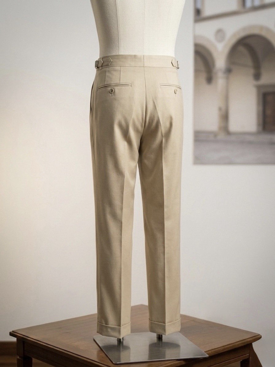 Miseno - Pantalone vita alta con cinturino