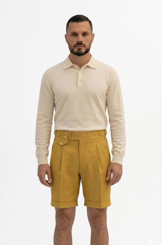 Positano - Short doppia abbottonatura